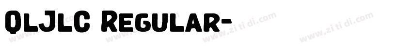 QlJlC Regular字体转换
